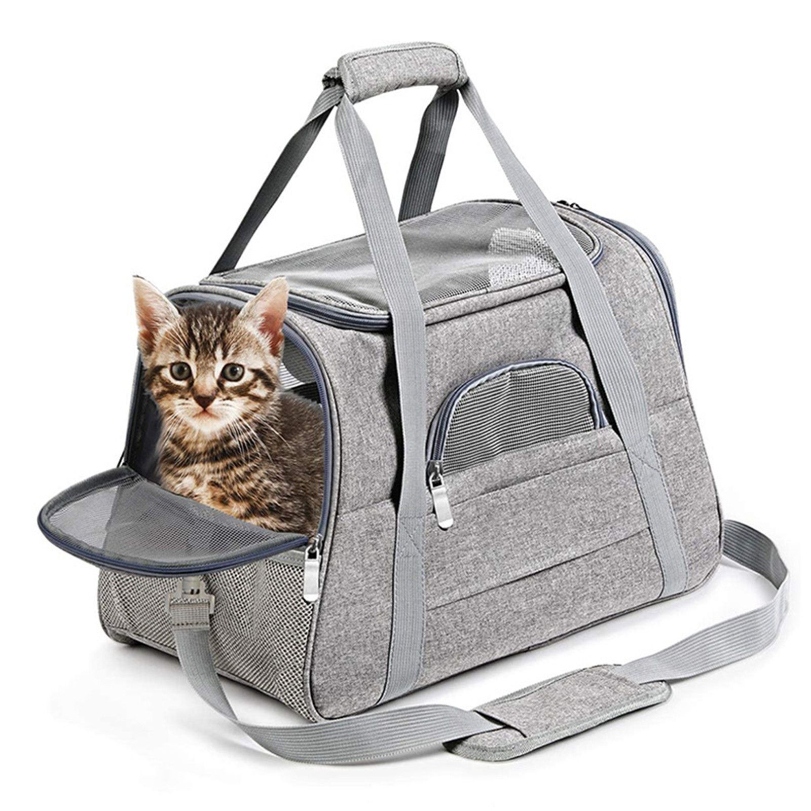 Pet Carrier Airline Approved Pet Carrier Puppy Dog Carriers for Small Dogs; Cat Carriers for Medium Cats Small Cats; Small Pet Carrier Small Dog Carrier Airline Approved Cat Travel Carrier
