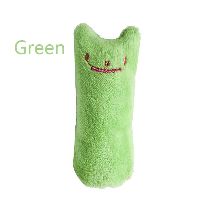 2pcs Funny Cat Pet Toys Molar Cleaning Cat Supplies Catnip Mini Plush Toys Fashion Stuffed Interactive Pet Companion Products